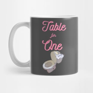 Table For One Mug